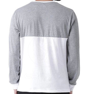 Custom Printing Cotton Full Sleeve T-<b>shirt</b> <b>Mens</b> Plain Gym Slim Fit Long Sleeve T <b>Shirt</b> - Product Image 2