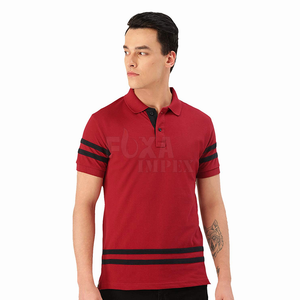 เสื้อยืดโปโลผู้ชายแขนสั้นผ้าคอตตอนแห้งเร็วเสื้อฟิตเนสเสื้อผ้า2024ออกแบบแบรนด์โลโก้ตามสั่ง - Product Image 5