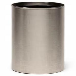 Contenedor de Basura Metálico de Alta Calidad para Sala de Estar, Mejora la Decoración del Hogar y el Ambiente Limpio - Product Image 1