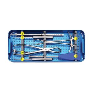 Juego de instrumentos de Cirugía de placa ortopédica para traumatismos, fuente de alimentación Manual básica, fragmento grande para limpieza y llenado de dientes, equipo - Product Image 3