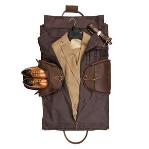 Nuevo bolso de viaje informal para hombre de cuero genuino, impermeable, en oferta en línea a bajo precio. - Product Image 6