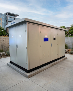 Poste de transformateur compact 1000 KVA triphasé 50Hz refroidi par bain d'huile, personnalisé, 20kV 400V, ONAN ONAF, bobinage en cuivre, groupe vectoriel, avec prises de sortie - Product Image 2