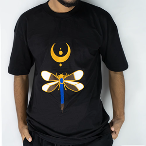 Camiseta Casual de Manga Corta para Hombre, 100% Algodón, Corte Holgado, ODM/OEM, Estilo Urbano, 240 Gramos, Impresión por Serigrafía - Product Image 1