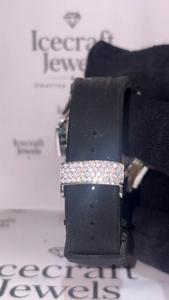 High End Hip Hop Moissanite Diamond Style <b>Watch</b> <b>Case</b> Iced Out Micro Pave Stones Octagonal Sport <b>Watch</b> Housing Frame Design - Product Image 5