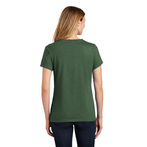 Nouveau design – T-shirts décontractés blancs à col en V profond pour femmes, vente en gros, haute qualité, 100 % coton tricoté, été, écologiques, séchage rapide - Product Image 5