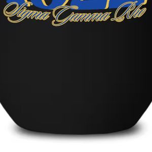 Sigma Gamma Rho Inspired Wine Tumbler Stainless Steel Insulated Stemless Cup Reusable Sorority Style <b>Hot</b> <b>Cold</b> Beverage - Product Image 4