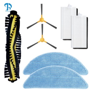 Kit de Accesorios para Aspiradora Robótica Tesvor S7 Pro: Cepillo Principal, Cepillos Laterales, Filtro HEPA, Paño de Limpieza - Product Image 1