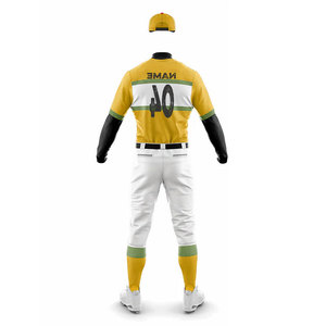 Ensemble complet de maillot et pantalon de baseball de qualité supérieure, faible MOQ, tenue d'entraînement pour équipe, uniforme pour adultes toutes saisons baseball et softball - Product Image 6