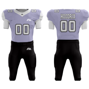 Ensemble d'uniformes de football américain sur mesure en gros, maillot de football américain en twill avec nom et numéro personnalisés - Product Image 1