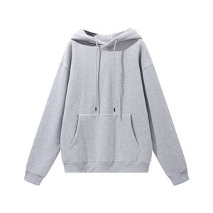 Sudadera con Capucha Oversize para Hombre, Invierno, con Logotipo Personalizado, Algodón Grueso, Forro Polar Transpirable, Ropa Urbana, Venta al Por Mayor, OEM, ODM - Product Image 6