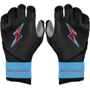 Gants de frappe classiques personnalisés pour adultes, paire, baseball, softball, spandex, gris, noir, fermeture auto-agrippante, ambidextres - Product Image 5