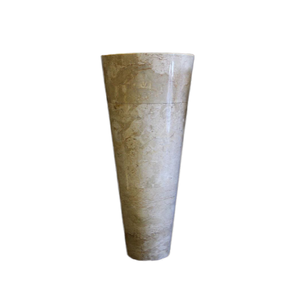 Lavabos de Pedestal de Mármol de Lujo, Montaje Sobre Encimera, Superficie Lisa Ecológica, Diseño Moderno para Uso en Hoteles y Almacenes - Product Image 2