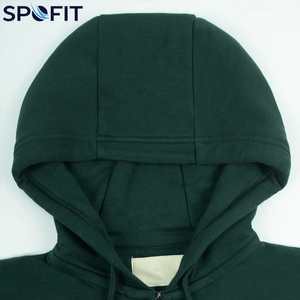 Custom Logo <b>Men's</b> Zipper Hoodie Heavyweight Cotton <b>Fleece</b> Blank Oversized Unisex Plain Full <b>Zip</b> Up Hoodies Sweatshirt Jacket - Product Image 5