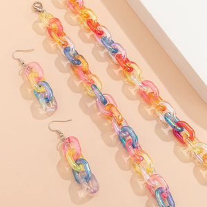 Chaîne décorative en résine de qualité supérieure, design luxueux et coloré, disponible dans toutes les tailles et couleurs. - Product Image 3