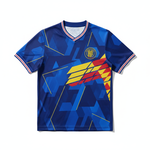 Maillots de football pour adultes en gros – Dernier design, manches courtes, antibactériens, respirants, 100 % polyester, tissu mesh, impression numérique, OEM - Product Image 5