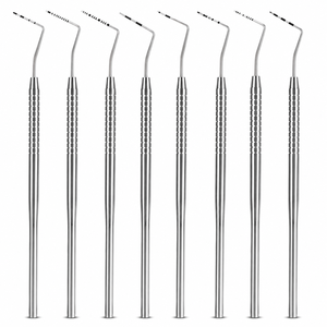 High Quality Stainless Steel Dental Periodontal Probe Set For Measuring and Cleaning Filling - Product Image 1