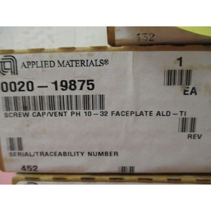 7 AMAT 0020-19875 ฝาเกลียว/วาล์วระบายอากาศ PH 10-32 - อุปกรณ์และอะไหล่เซมิคอนดักเตอร์ระดับโลกที่เชื่อถือได้ - Product Image 5