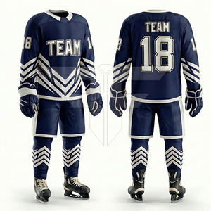 Prix raisonnable, bonne qualité, uniforme de hockey sur glace sur mesure, vêtements d'équipe sportive, uniforme de hockey sur glace entièrement personnalisé - Product Image 1