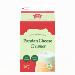 Crema Vegetal para Bebidas de Alta Calidad al por Mayor, Crema de Pandan para Postres, 500G, para Café y Té con Leche, HALAL, Precio Especial - Product Image 1