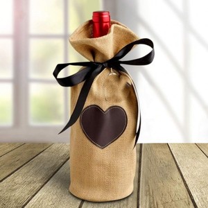 Natural Fiber Wine <b>Bottle</b> <b>Bag</b> for Vineyard Merchandise and Event Packaging - Product Image 4