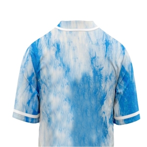 Maillot de baseball respirant sublimé, tissu anti-humidité, uniforme d'équipe personnalisé, résistant à la décoloration, chemise imprimée numériquement - Product Image 4