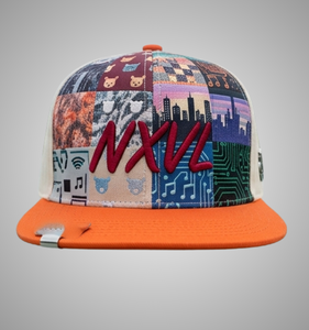หมวกแก๊ปปักลาย Custom Printing View Adventure แบบ Snapback 6 แผง สำหรับผู้ชายและผู้หญิง หมวกเบสบอลปักลาย หมวกกีฬา Snapback - Product Image 1