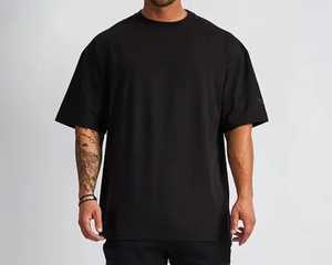 Camiseta de algodón extragrande personalizada para hombre, estilo urbano, manga corta, proveedor OEM, la mejor fábrica en línea, más vendida, recién llegada - Product Image 1