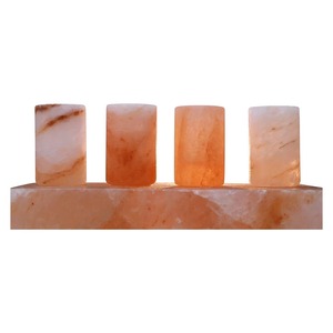 Vaso de Sal del Himalaya Hecho a Mano, Copa de Sal Rosa Natural para Beber, para Uso en Bares y Fiestas - Product Image 1