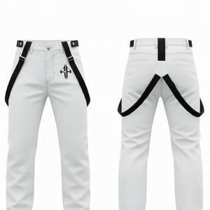 Pantalones de Esquí Personalizados de Alta Calidad, 100% Poliéster, Teñido Liso, Impermeables 10,000mm, Aislamiento de Forro Polar, Cierre para Hombre RIVIAN - Product Image 6