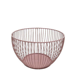 <b>Mini</b> Size Modern Metal <b>Storage</b> Basket Customized Color Wired Baskets At Reasonable Price Hot Selling Fruits Vegetable Baskets - Product Image 1
