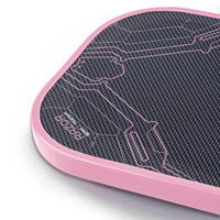 Joysent Razor Gen4 16mm Pagaie de Pickleball thermoformée en fibre de carbone Léger Pro Usine Personnalisé