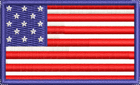 Patch brodé de drapeau national de qualité supérieure – Badge de drapeau national pour vestes, collection de patchs brodés de drapeaux du monde