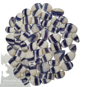 Cabujón de Ágata Natural de Buena Calidad, Pulido a Mano, para Joyería - Product Image 5