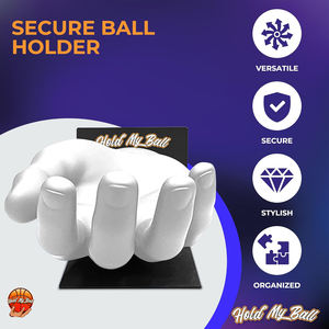 Support mural compact en résine pour balles de baseball et de cricket - Durable, plusieurs couleurs - Product Image 5