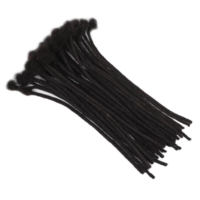 Estensioni Dreadlocks in Capelli Umani Spessi, 10 Ciocche Fatte a Mano