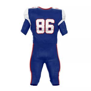 Nouveaux uniformes de football américain taille adulte maillot de football américain brodé à bas prix avec pantalon rembourré pour hommes - Product Image 5