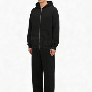 Sweat à capuche zippé sérigraphié, style décontracté, personnalisable, imprimé, tendance - Product Image 2