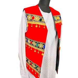 Summer Mens Slim Fit Breathable Windproof Vintage Style Polyester Customized V Neck Waistcoat Traditional Casual Outerwear - Product Image 5