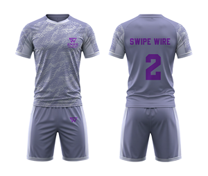 Fabricant de vêtements de football sur mesure OEM, fournisseur d'uniformes de football, équipement d'équipe, uniforme de football personnalisé, respirant, manches courtes - Product Image 3