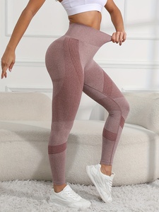 Leggings sculptants taille haute à compression, pantalons de yoga sans couture, collants de course respirants et flexibles pour femmes - Product Image 4