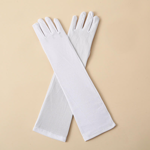 Wholesale Cheap Fashion 43cm <b>Glove</b> Holiday Party Dress Accessories Dress Stretch <b>Long</b> Dress <b>Gloves</b> for Women - Product Image 3