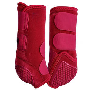 Protège-jambes avant et arrière réglables en maille et nylon pour chevaux – Protection équine pour sports équestres et médecine vétérinaire - Product Image 1