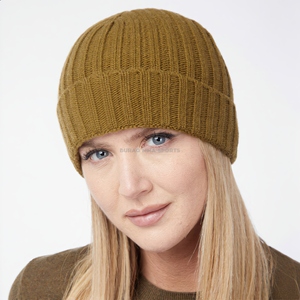 Gorro de Punto Gris Hecho a Mano, Gorro de Invierno Suave para Adolescentes y Adultos, con Logotipo Personalizado, Ideal para Viajes, Unisex, Venta al Por Mayor - Product Image 1