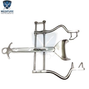 Stainless Steel Adjustable <b>Slide</b> for Block Gynecological Examination Balfour Retractor self-retaining surgical instrument - Product Image 2