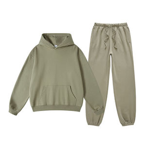 Conjunto de chándal personalizado con logo, proveedor de chándales para ropa urbana estadounidense, MOQ bajo, directo de fábrica - Product Image 3