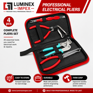 LUMINEX IMPEX <b>Long</b> <b>Nose</b> Stainless Steel Lightweight Jewelry Making Pliers for Jewelry Polishing DIY & Bracelet Making - Product Image 5