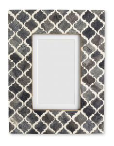 FASHION CRAFT TFC 502 Bone7 Mop Inlay Solid Wood Sustainable Minimalist Modern Vintage Photo <b>Frame</b>-Lightweight Elegant - Product Image 2