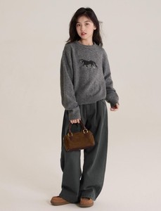 Nuevo, de Alta Calidad, Ligero, Ecológico, a la Moda, Otoñal, Suave, 100% Algodón, Tejido a Mano, para Niños Pequeños, con Estampado Animal, Manga Larga - Product Image 4