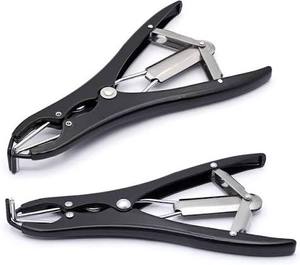 Optitech Healthcare CB-899 Nuevas Pinzas de Aluminio Plateado ABS para Cortar Colas de Lechones, Equipo para Granjas Porcinas, Tamaño 7, 1 Año de Garantía - Product Image 2