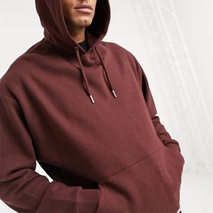 Custom Men's Winter Pullover Hoodies 100% Cotton Fleece Pocket Design Quick Dry Breathable Good Quality Street Style Latest - Product Image 1